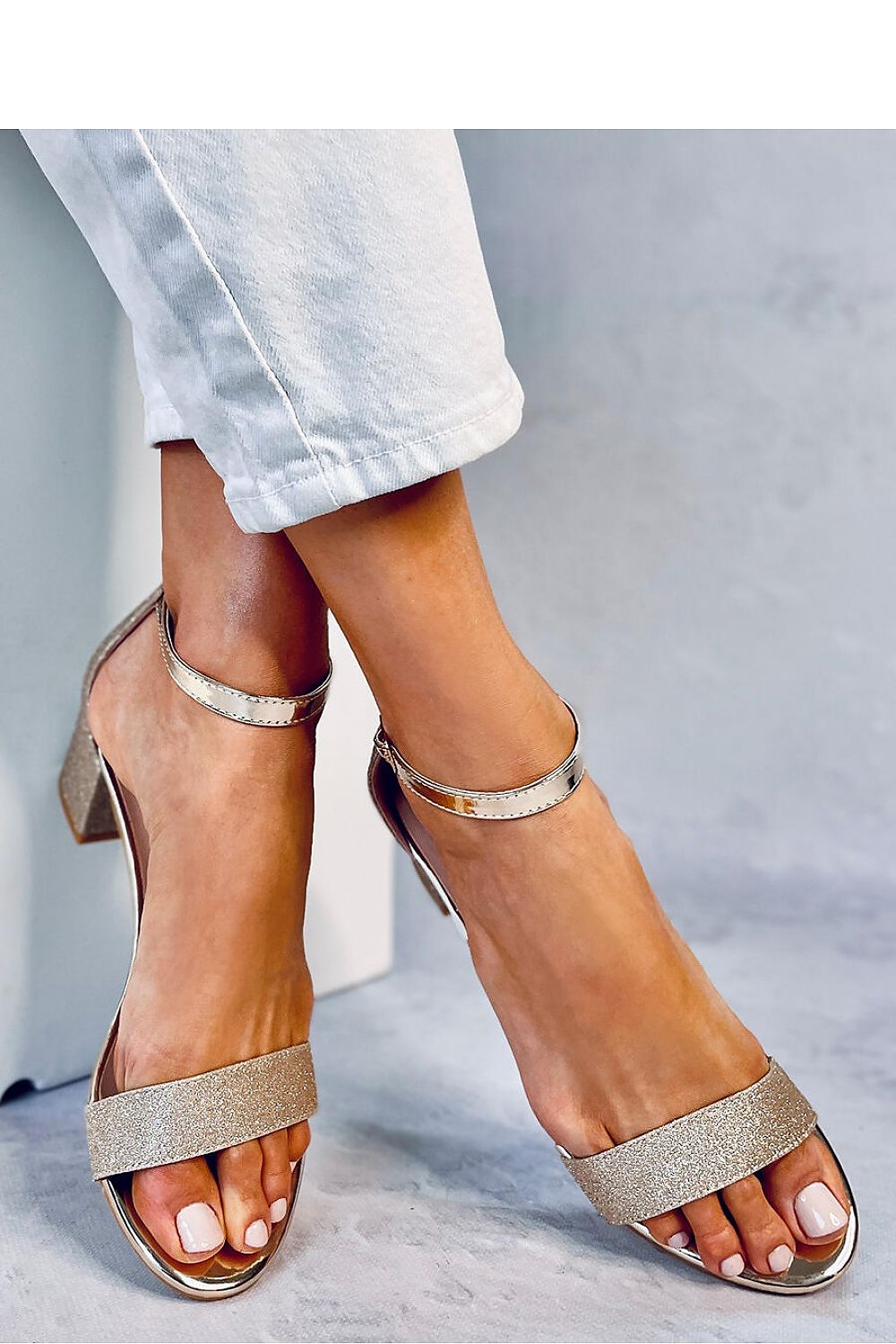 Heeled sandals model 179895 Inello