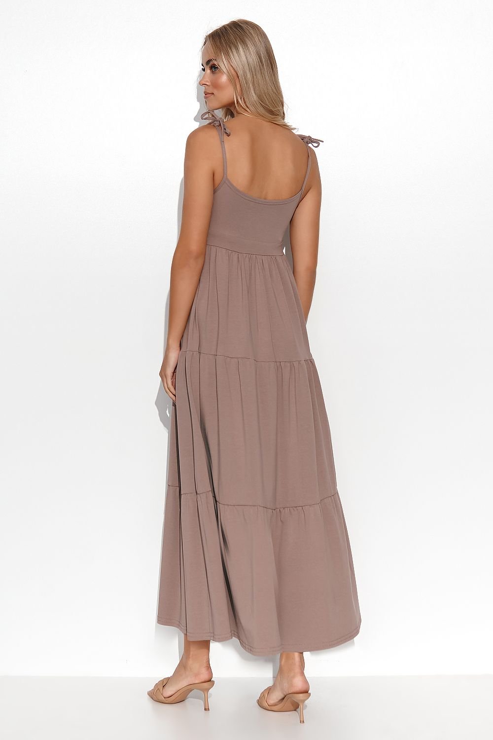 Day dress model 180633 Makadamia