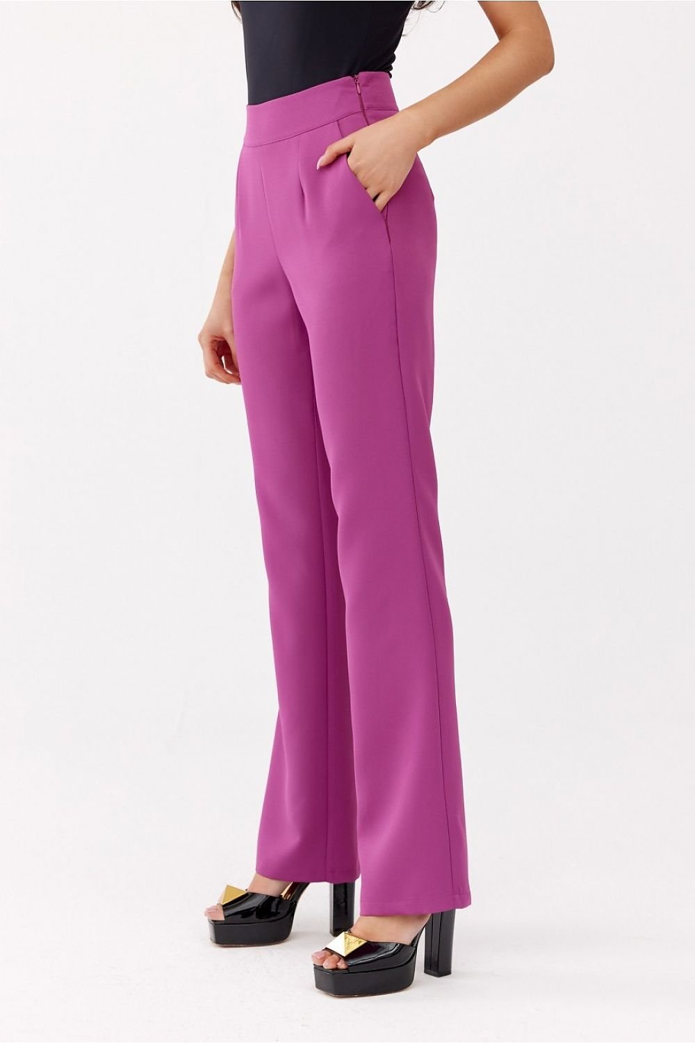 Women's trousers model 180744 Roco Fashion