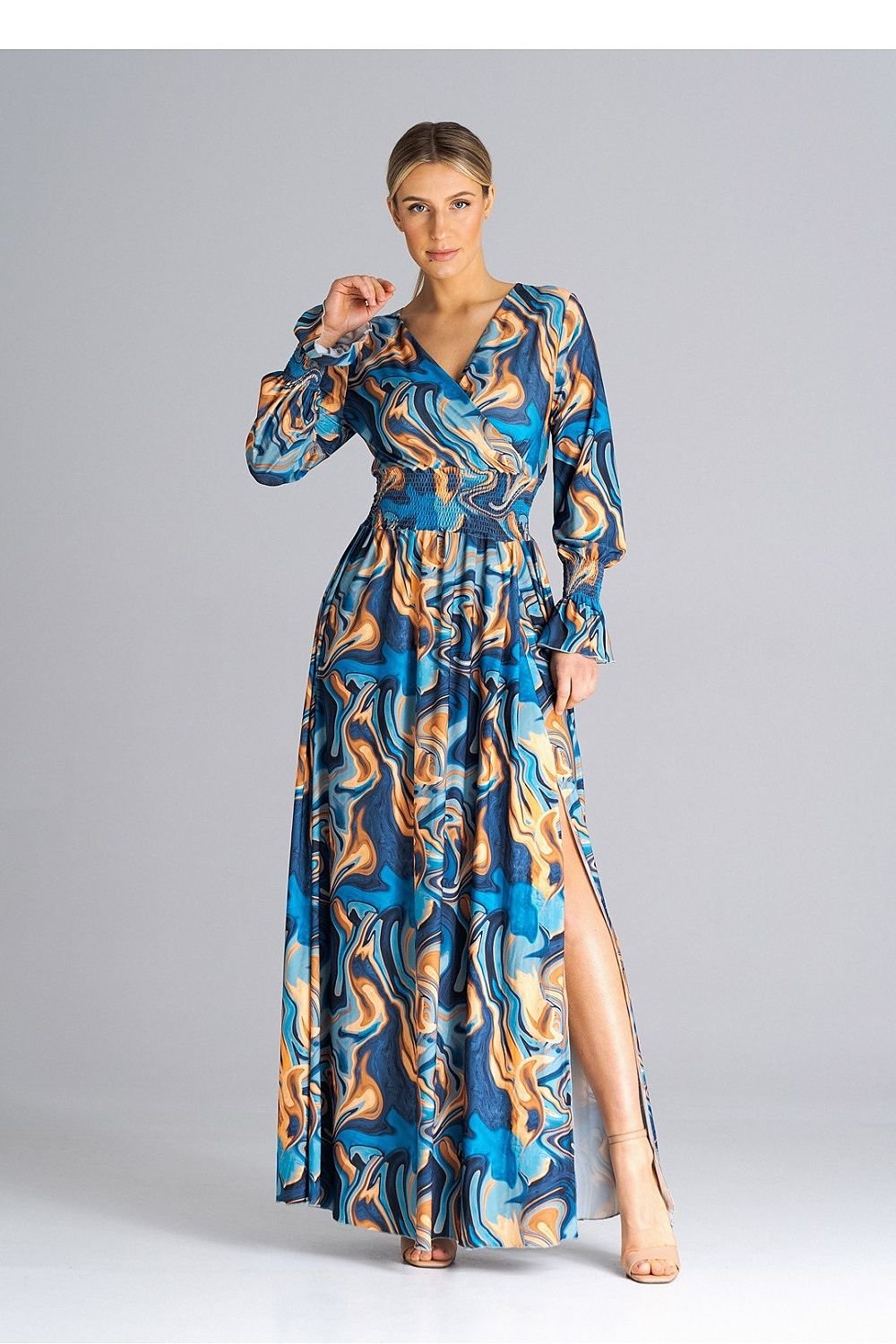 فستان نهاري موديل 185089 فيجل