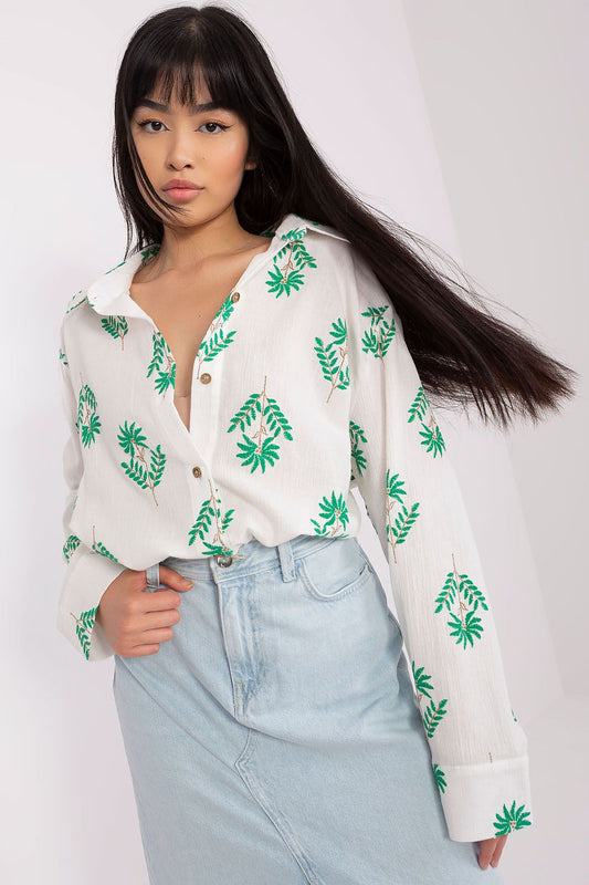 قميص بأكمام طويلة موديل 182066 لاكيرتا