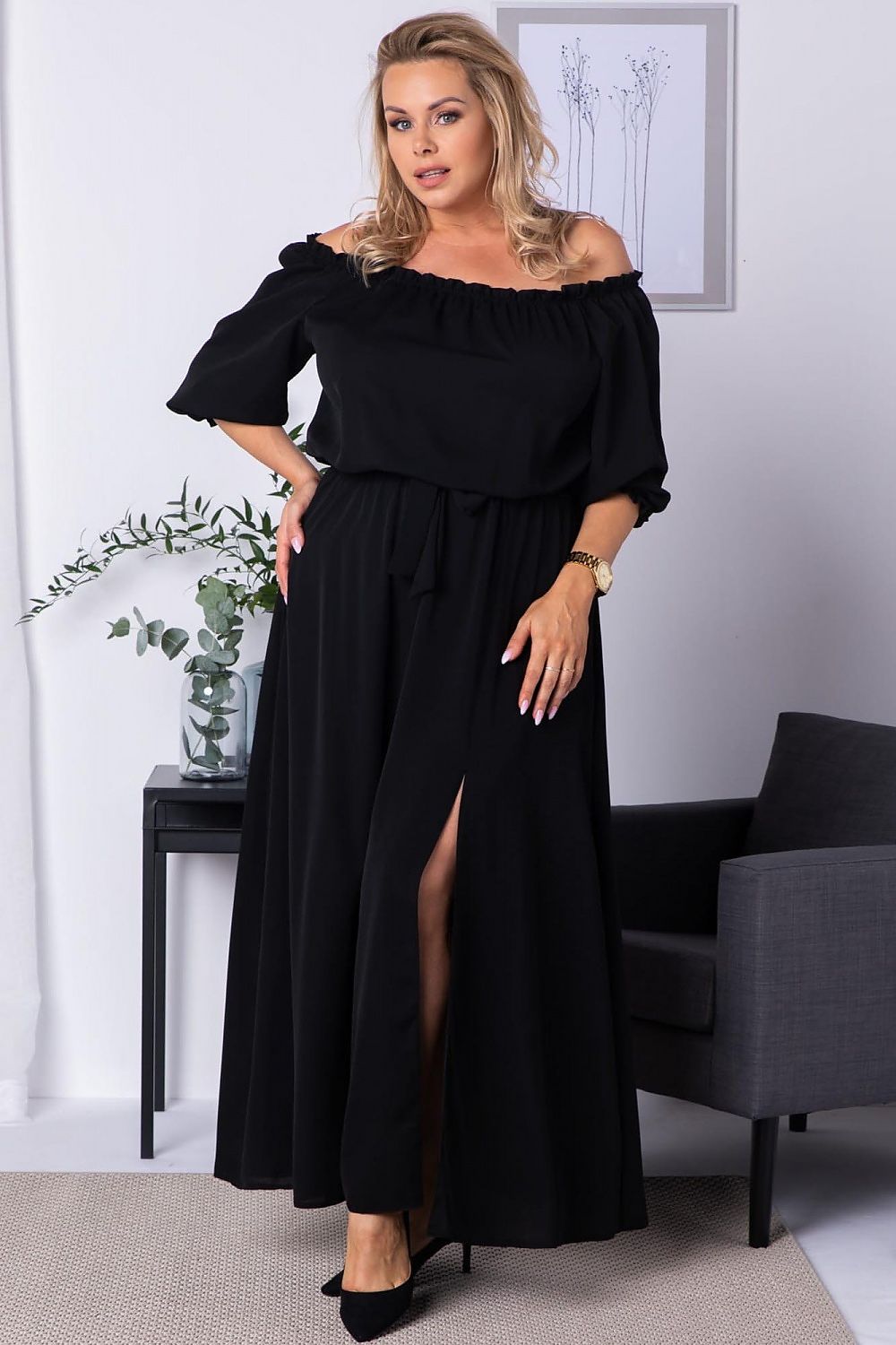 Plus size Dress model 182181 Karko