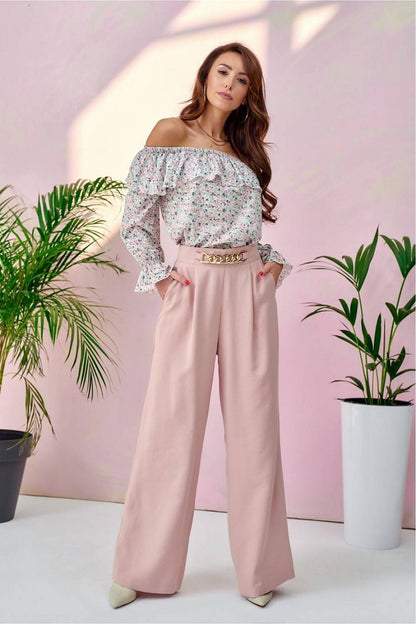 Women's trousers model 182636 Roco Fashion