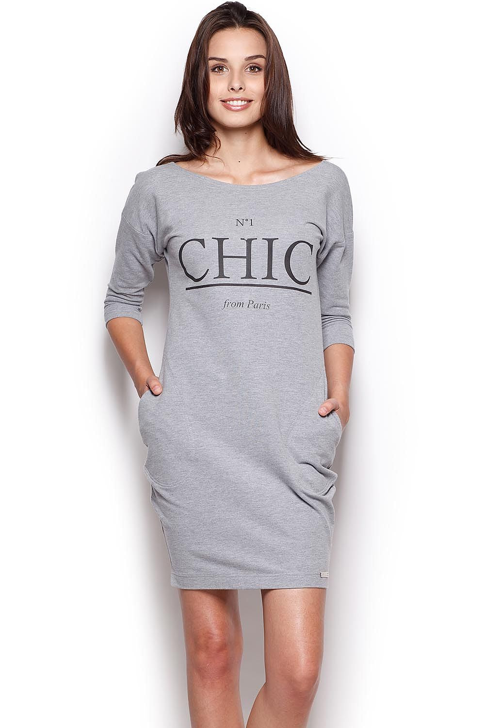 فستان نهاري موديل 43731 فيجل