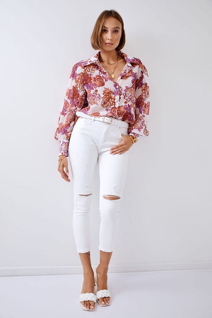 Chemise manche longue model 183792 Fasardi
