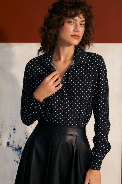 Chemise manche longue model 186122 Nife