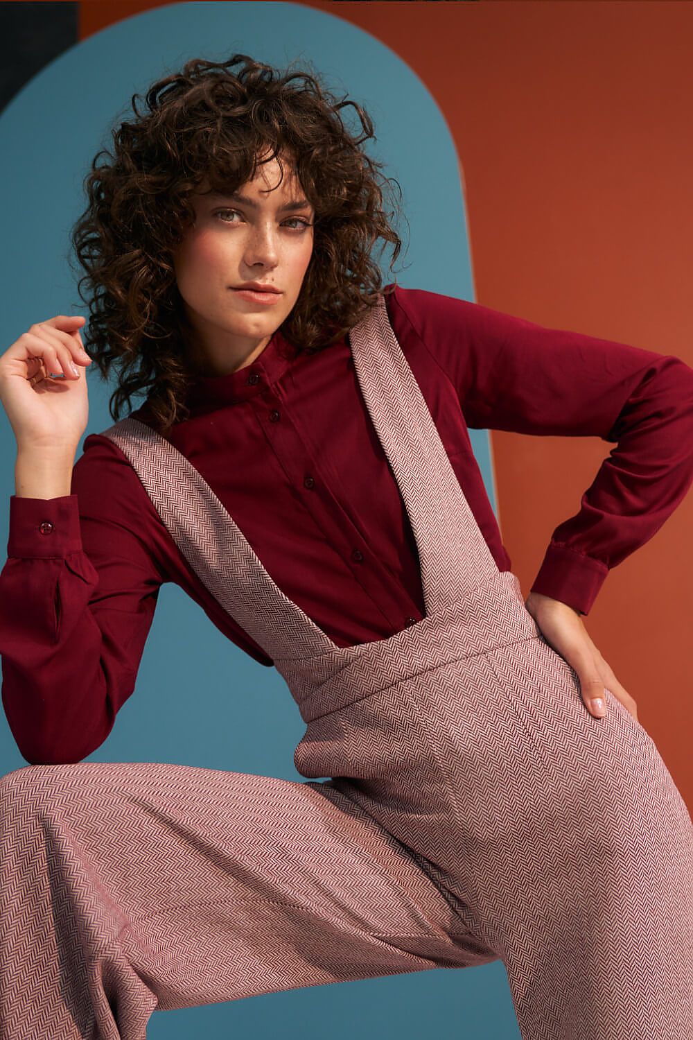 قميص بأكمام طويلة موديل 184614 نايف