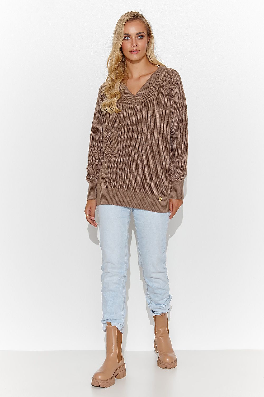 Sweater model 184787 Makadamia