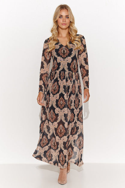 Robe de jour model 184807 Makadamia
