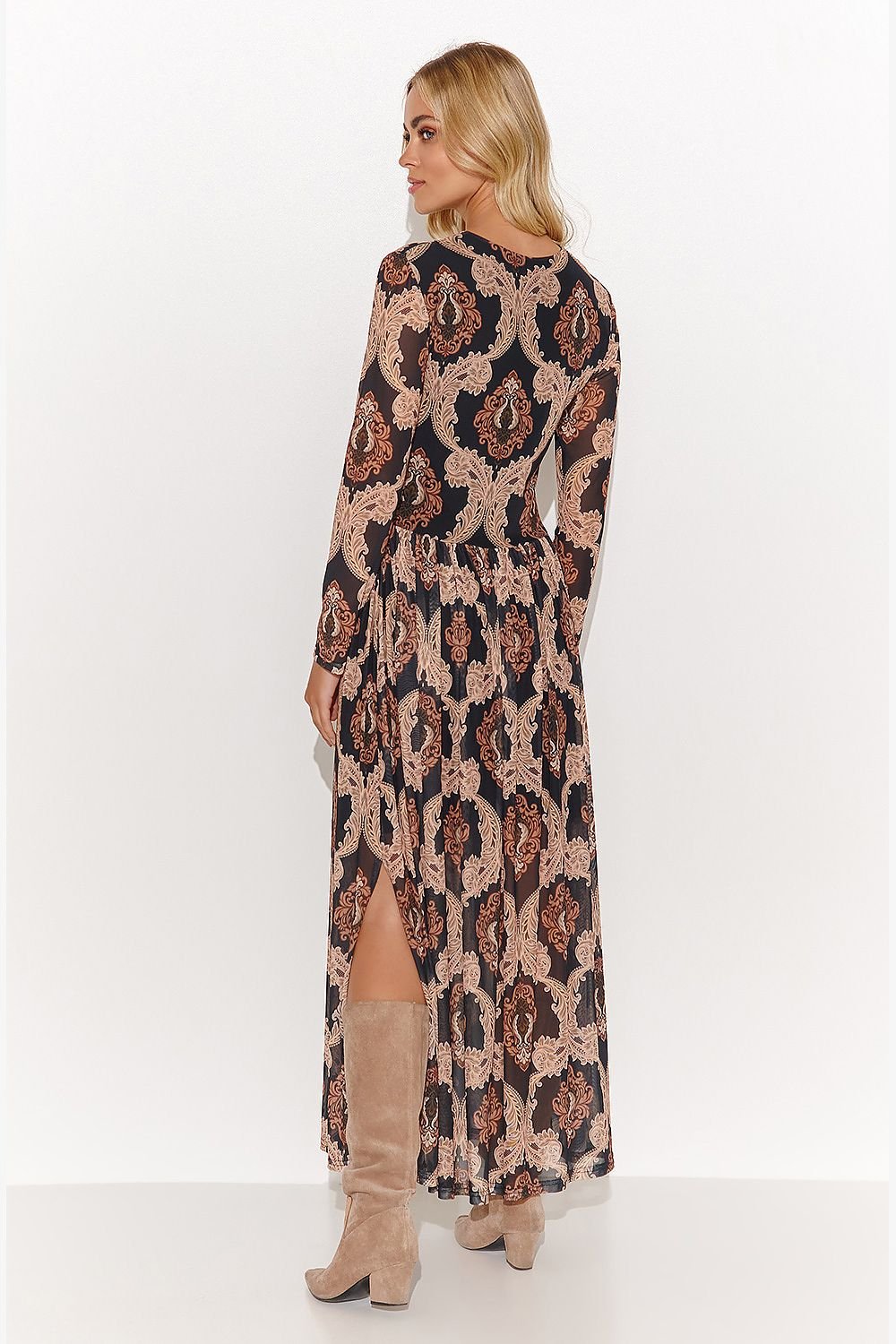 Day dress model 184807 Makadamia