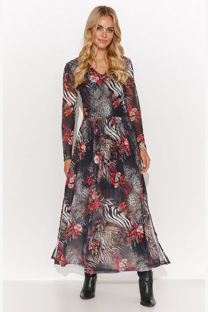Robe de jour model 184807 Makadamia