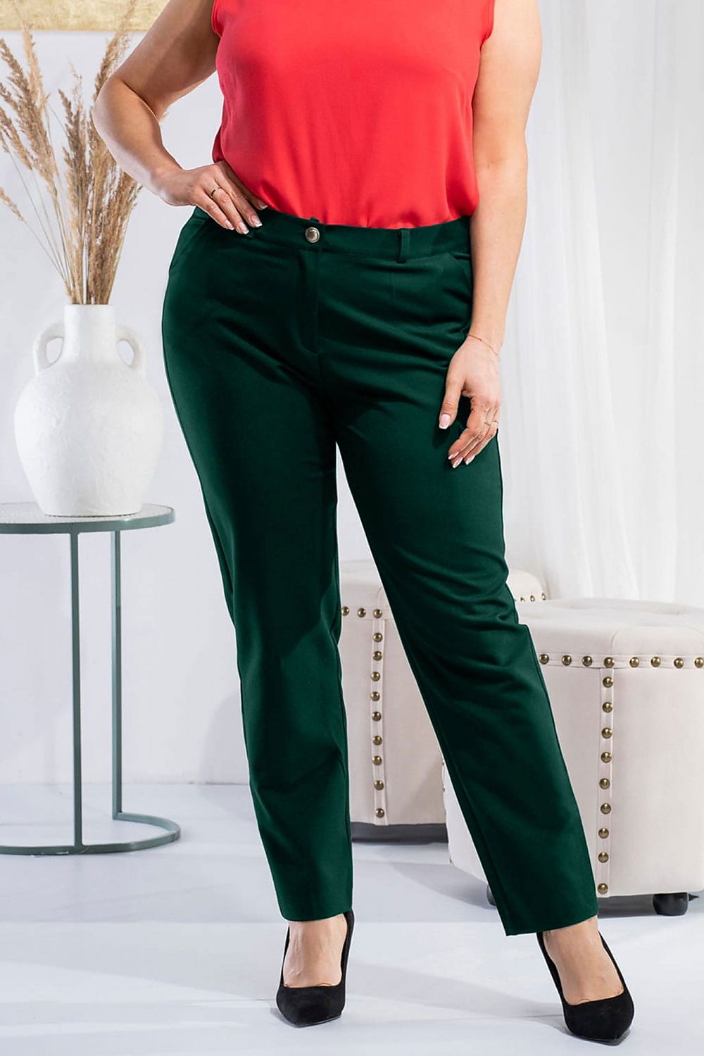 Pantalon taille plus model 184893 Karko