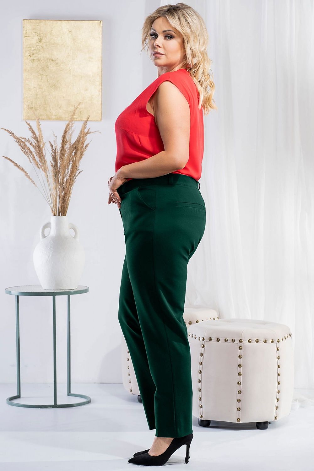 Pantalon taille plus model 184893 Karko