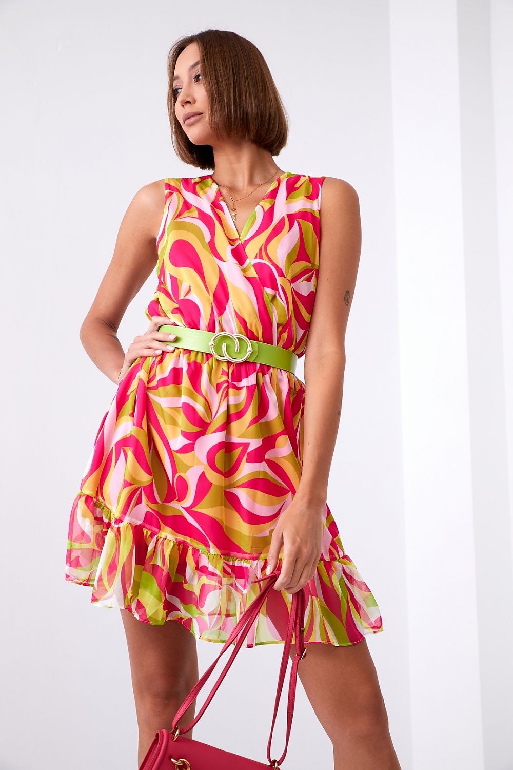 فستان نهاري موديل 185003 فاساردي