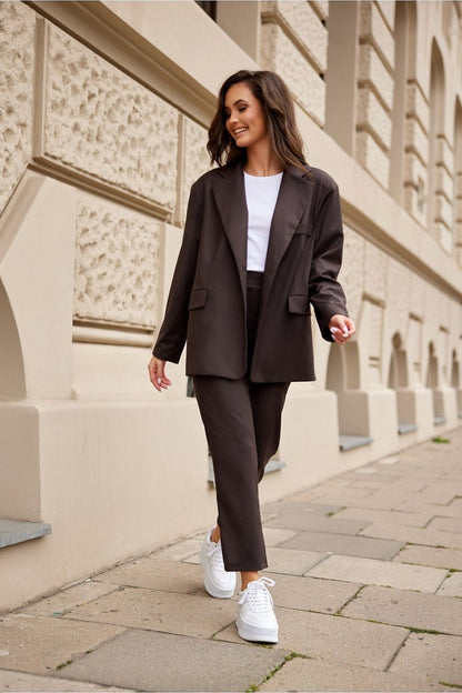 Women's trousers model 185525 Roco Fashion