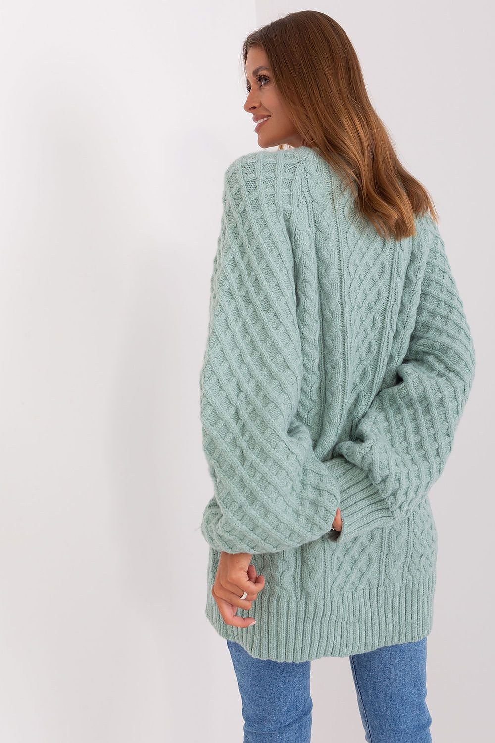 Long sweater model 185749 AT