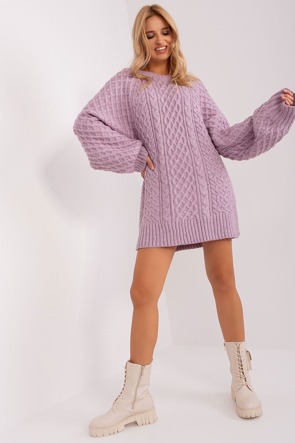 Long sweater model 185749 AT