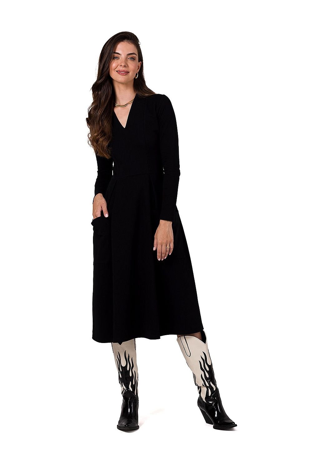 فستان نهاري موديل 185823 BeWear