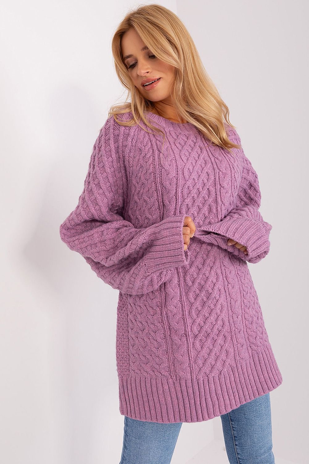 Long sweater model 185749 AT