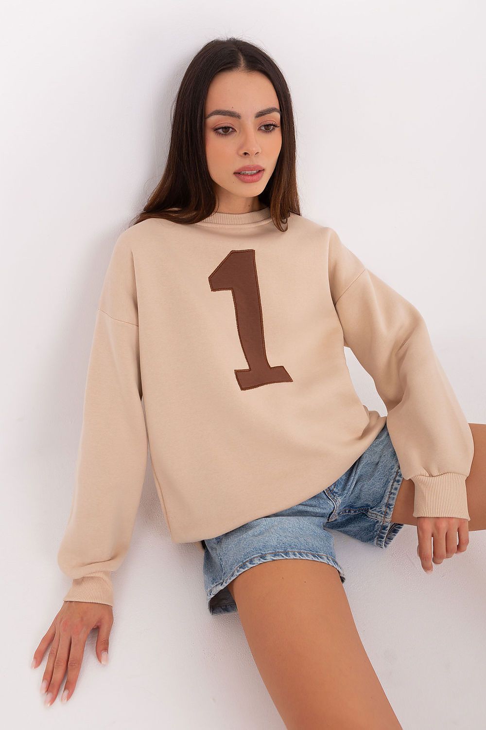  Sweatshirt model 186144 My Red Lips 